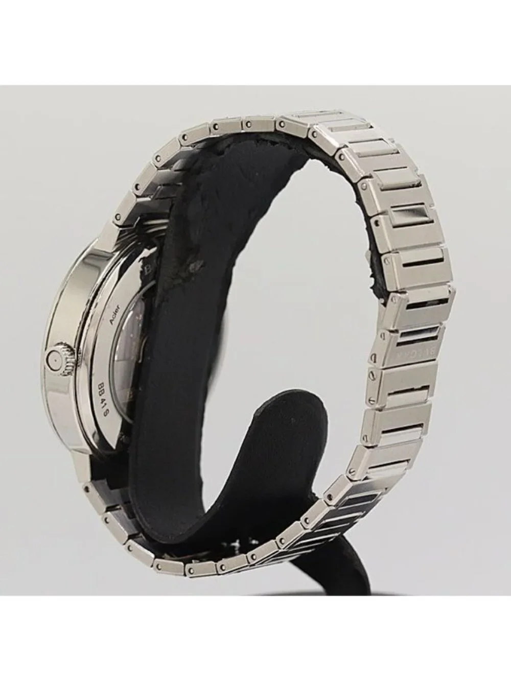 Bvlgari Bulgari Automatic Date Back Scale Black Dial Watch